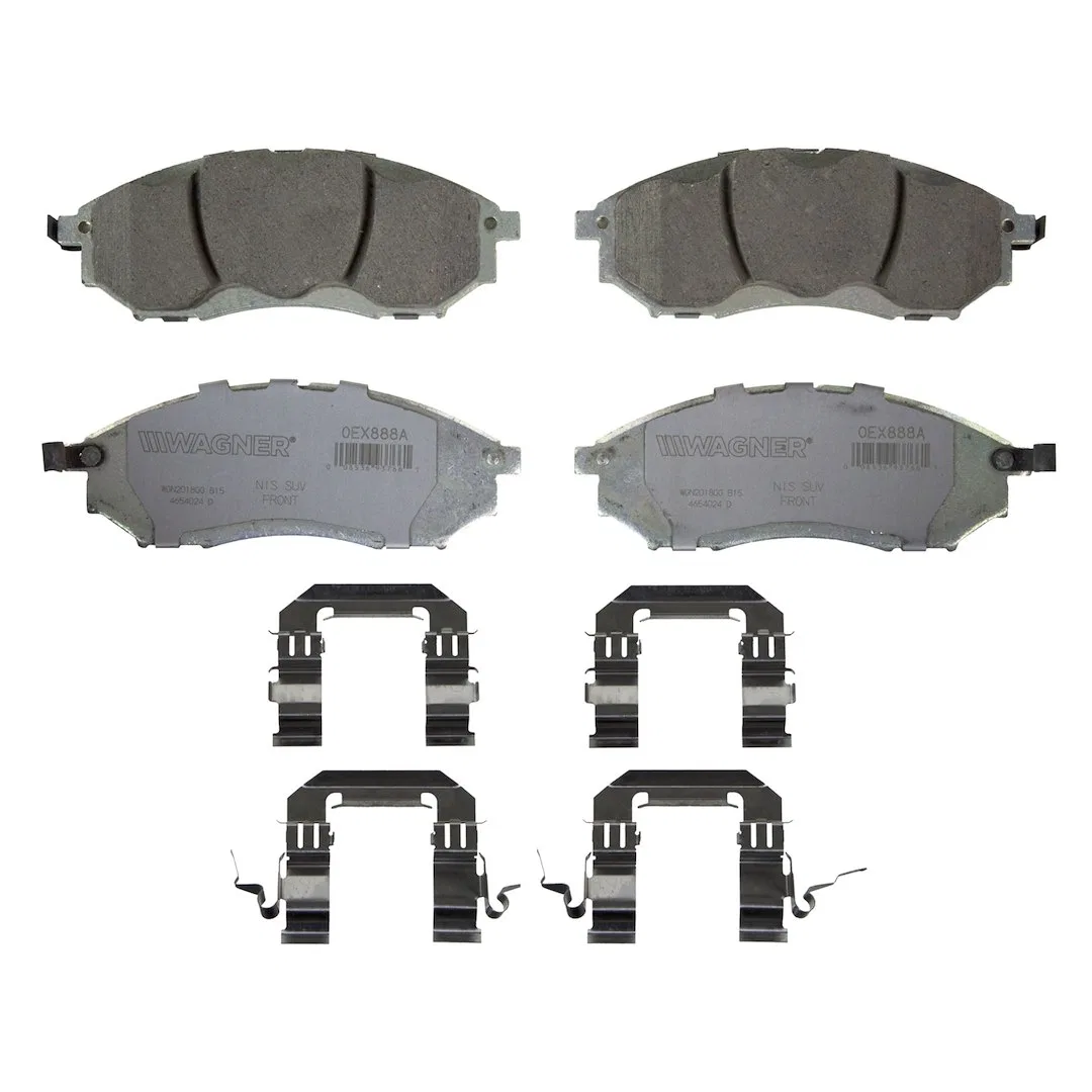 OEX888A – WAGNER BRAKE Brake Pad, OE Replacement Premium Low-Copper Ceramic